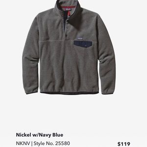 Patagonia Lightweight Synchilla Snap-T Pullover